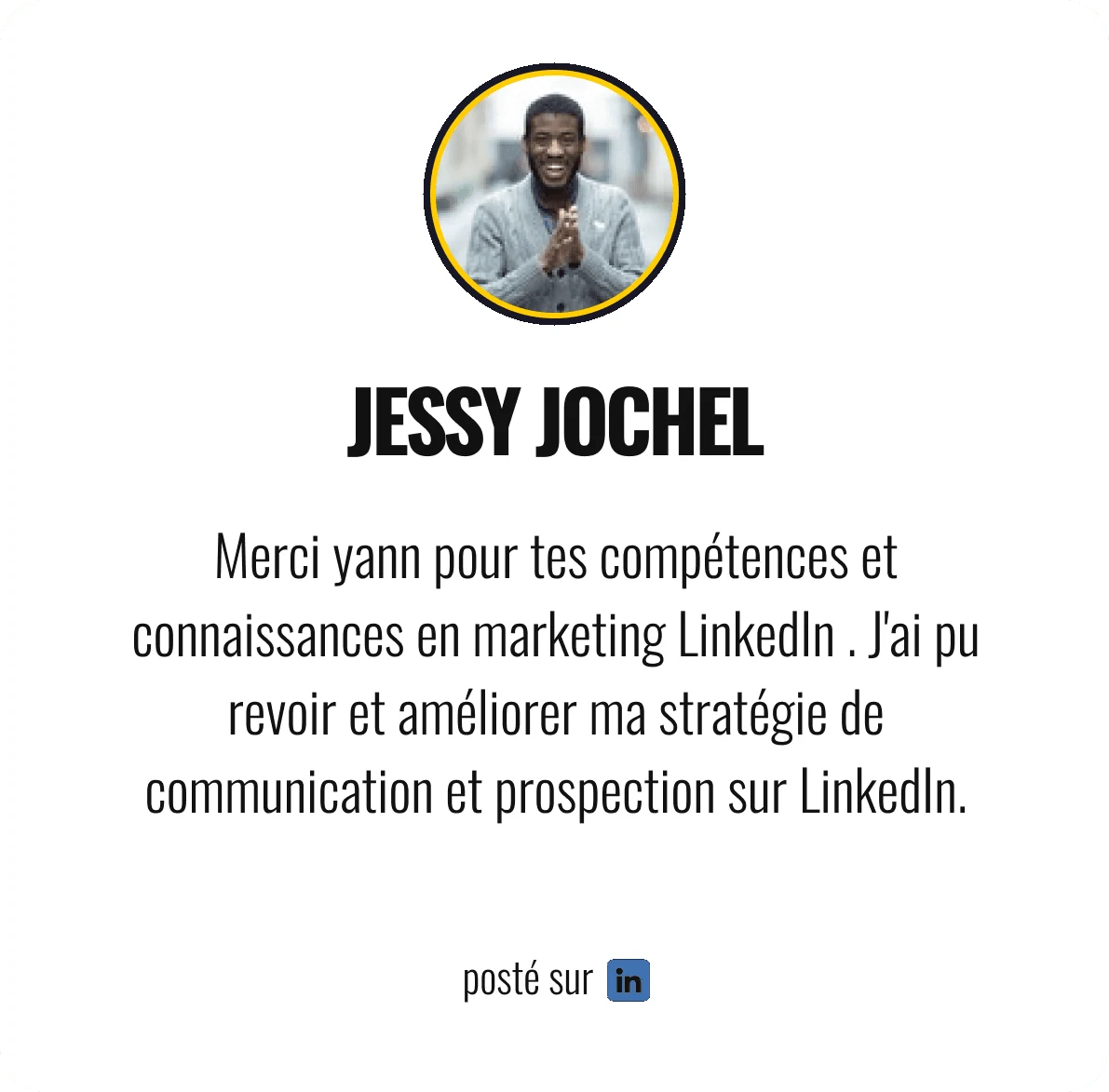 Témoignage de Jessy Jochel
